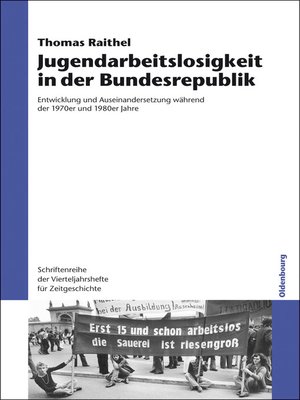 cover image of Jugendarbeitslosigkeit in der Bundesrepublik